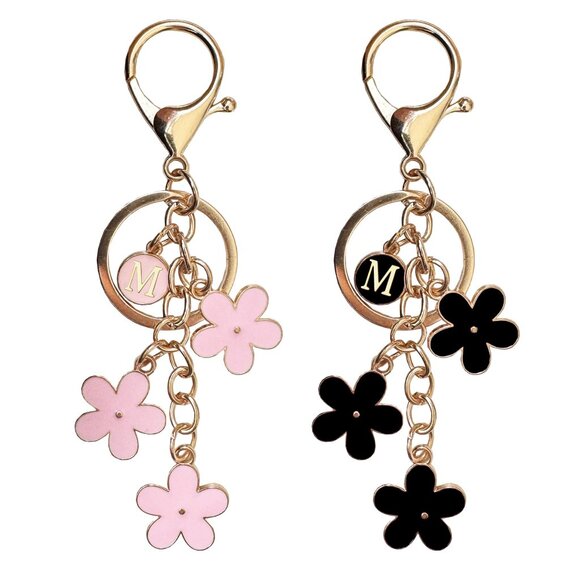 Accessories - Adorable Key Chain/Bag Charm *CHOOSE LETTER/COLOR*